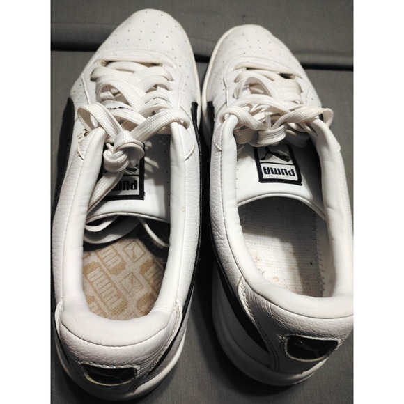 EUC Puma GV Special+ Men 13 Navy White 366613 06 Low Top Preppy Athletic Sneaker